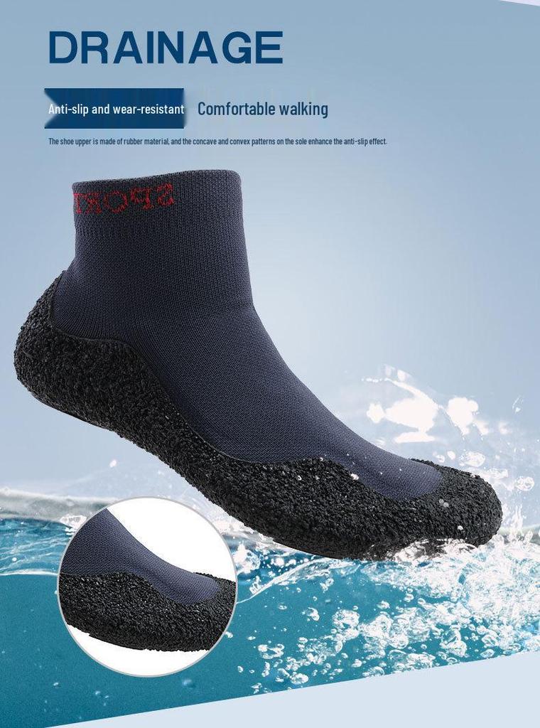 Scarpe da Acqua Classiche Multiuso per Immersioni, Nuoto, Sport all'Aperto e Yoga