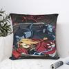 Roy Mustang Pillow Case Fullmetal Alchemists Comfy Pillow Cover For Living Room Chair Funny Cushion Cover