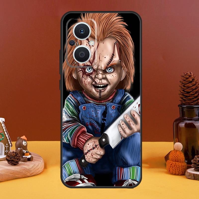 Chucky Doll Horror Movie Case For OPPO Reno 5 Lite 4 6 7 8 10 Pro 11 F 4Z 5Z 8T OPPO Find X2 X3 Lite X5 X6 Pro Cover