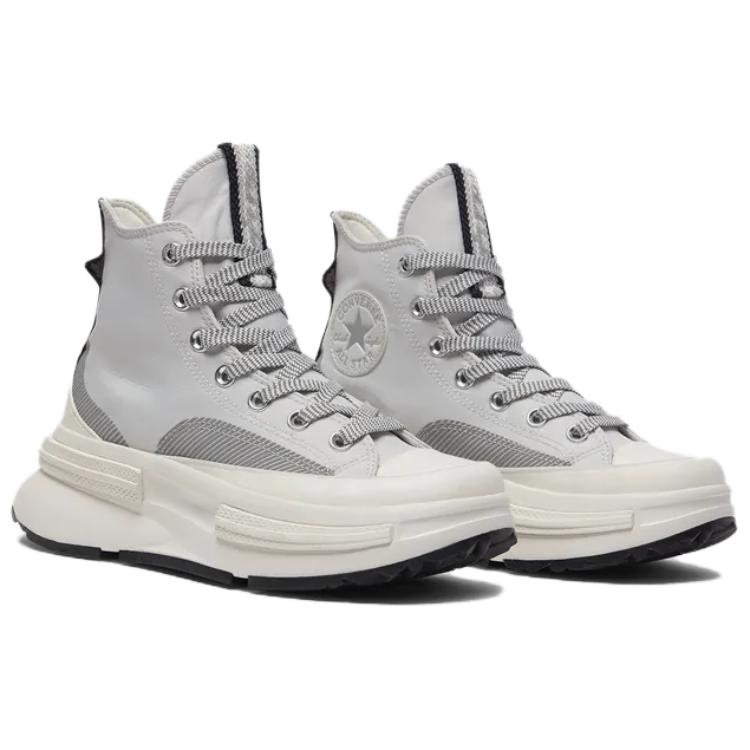 Converse Run Star Legacy CX Comfortable Versatile High-Top Canvas Shoes Unisex Sneakers Gray A12445C