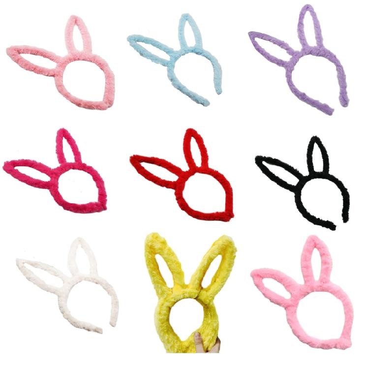Christmas Rabbit Ear Hair Hoop Cute Live Broadcast Hair Holder Festival Headwear