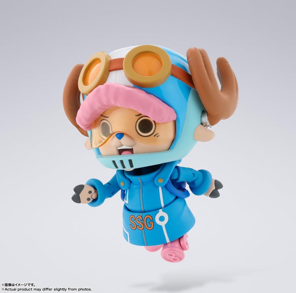 TAMASHII NATIONS ONE PIECE Tony Tony Chopper Island 75mm PVC ABS Painted Movable Figure S.H.Figuarts -Future Egghead- Approx. &