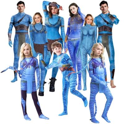 Cosplay Avatar Kinderkleidung Bühnenkostüme Held Erwachsener Einteiler Strumpfhosen Outfits