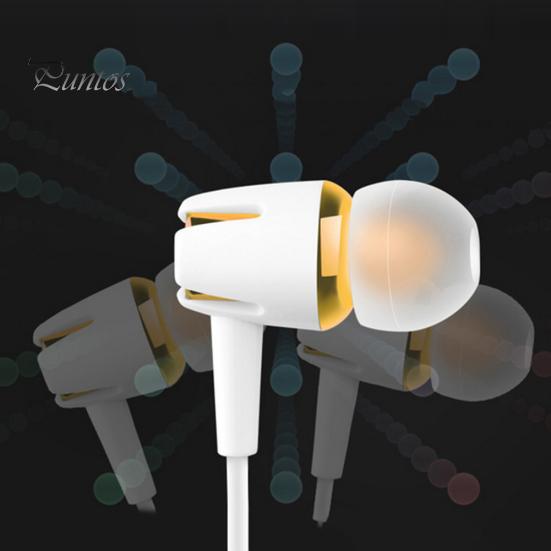 Wired Universal Noise Cancelling Stereo In-ear Earphone Phone Headset with Mic