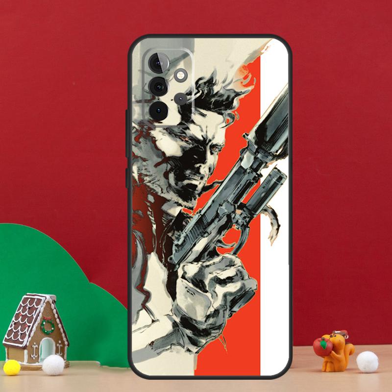 Metal Gear Solid Case For Samsung Galaxy A55 A52 A32 A12 A33 A06 A16 A26 A36 A56 A15 A53 A13 A34 A54 A14 A17