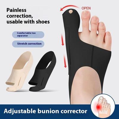 1 Pezzo Correttore Valgo Alluce Dita Piedi Regolabile Leggero Cavigliera Separatore Dita Piedi Correzione Può Indossare Scarpe Osso Alluce