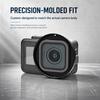PULUZ 58mm UV Lens Filter Adapter Ring for GoPro MISSION 1 / 1 PRO, with Lens Cover (Black)
