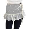 Embroidery Waist Belt with Adjustable Size Waist Cincher Skirt Extender for Dress Casual Outfit Fashion Waist Decoration