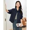 Fanximan Women's French Style Long-Sleeve Casual Shirt