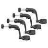 PATIKIL Fishing Reel Handle Replacement Metal Crank Lock Arm Rotary Plastic Fishing Reel Accessory with Fits Series 110 Mm Parts, 4pcs, Knob, Grip,