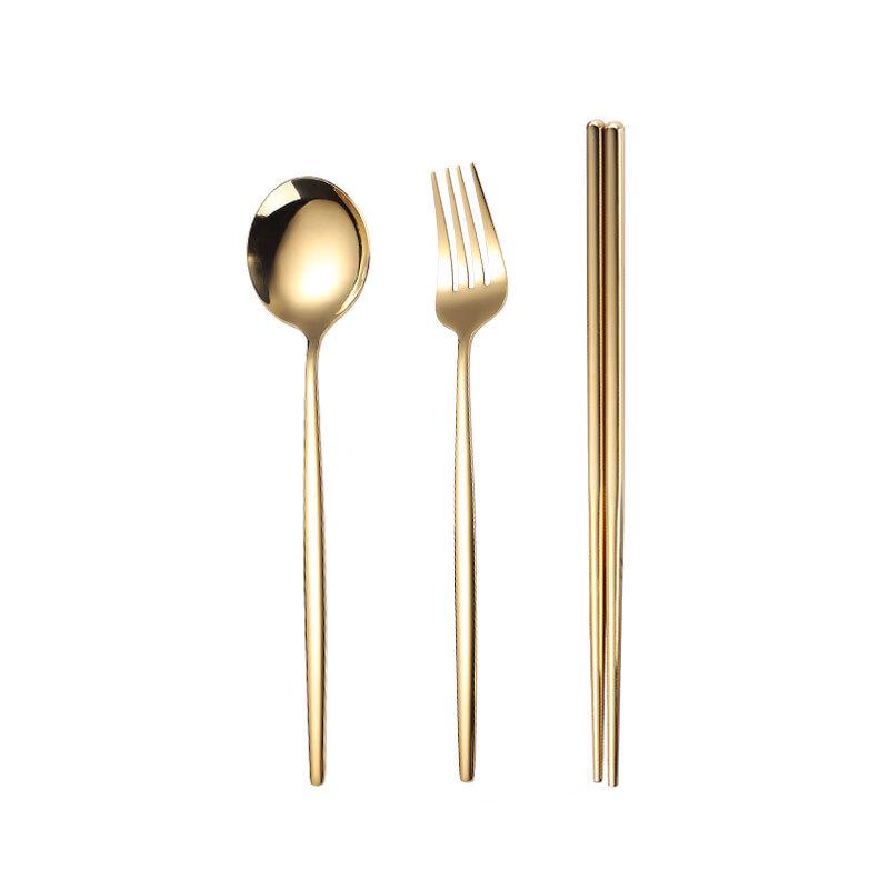 Abay Gold Portuguese Stainless Steel Tableware