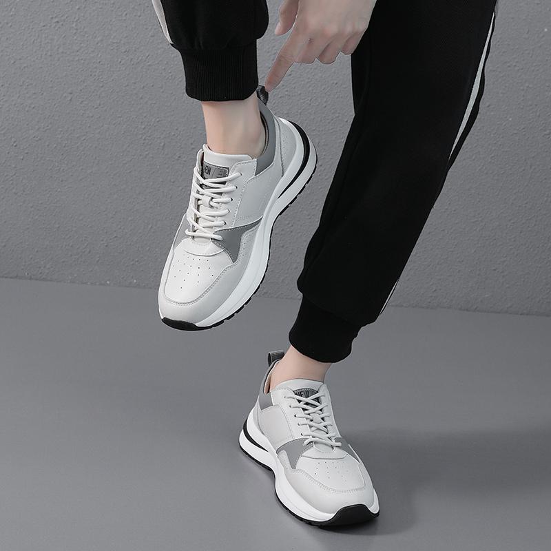 Luxury Brand Male Board Shoes Lightweight Men Casual Flats  Lace Up Outdoor Shoes for Men Vulcanize Shoes Hot Sale Man Sneakers