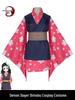 Demon Slayer Tanjiro & Yushiro Makomo Cosplay Kimono for Stage Performance