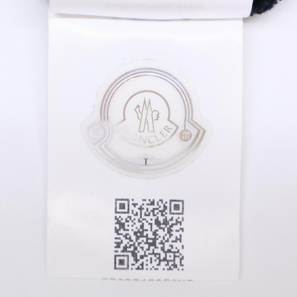 MONCLER Black 2020 Pique Polo Shirt tops S blackUsed