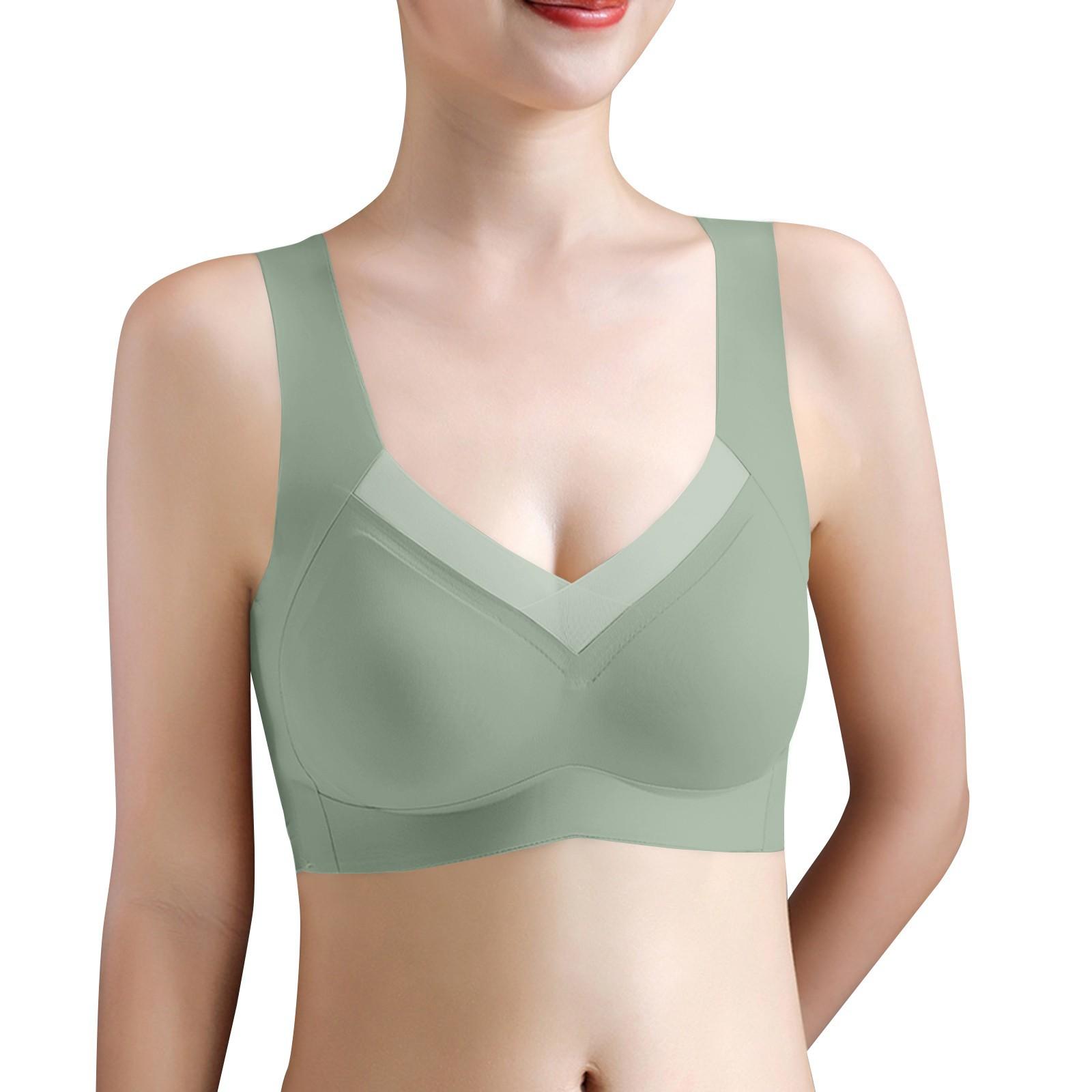 

Бесшовное нижнее белье Женский тонкий бюстгальтер большого размера Красивый жилет Цельный бюстгальтер с фиксированной чашкой Push-up M