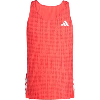 Round Neck Sleeveless Slim Fit Vest Men Tops Pure-Gem-Red JF3462
