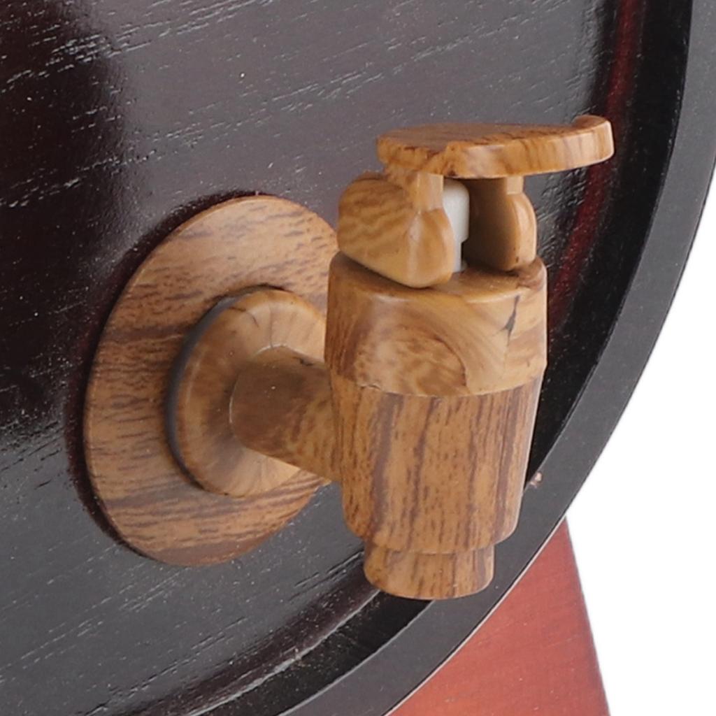 3л винтажная сосновая винная бочка винный бочонок аксессуары для пивоварения оборудование для домашнего пивоварения темно-коричневый 3л