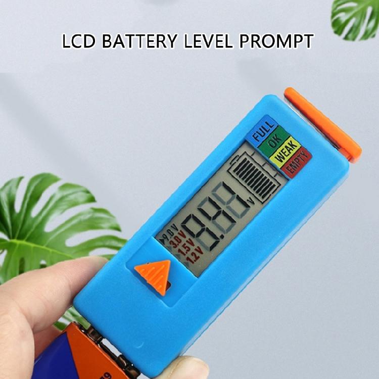 Battery Tester Checker for Various Batteries Cell Battery Checker Digital Display Battery Monitoring Tester Portable