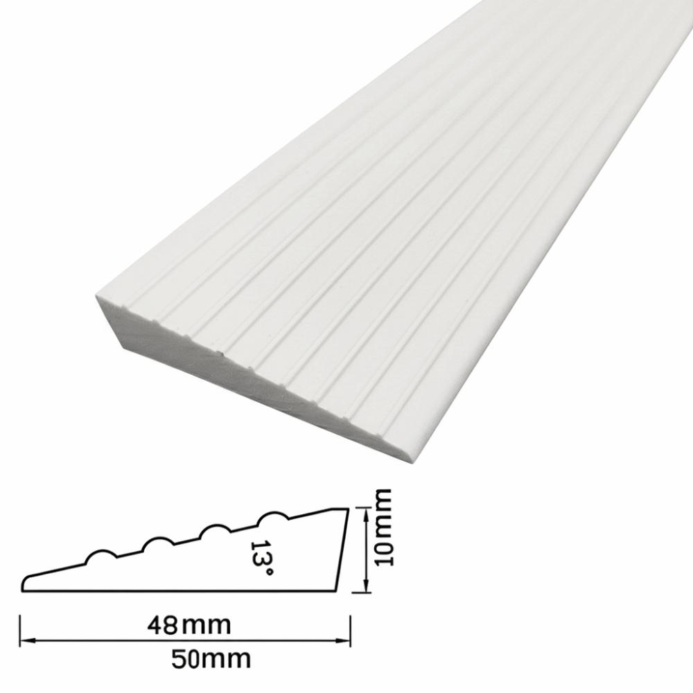 Universal Carpet To Tile Rise Threshold Ramps 60cm Self Adhesive Wheelchairs Ramps Soft PVC Home Steps Household