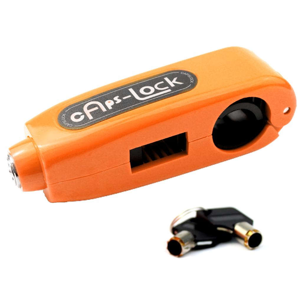 Motorcycles Handlebar Lock Grips Heavy Duty Anti-Theft Locking Device for Handlebar & Throttle L for Scooter ATV