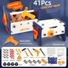 40/56/58Pcs with Screwdrivers Kids Play Repair Tool Set Repair Toolbox  for Boys Girls