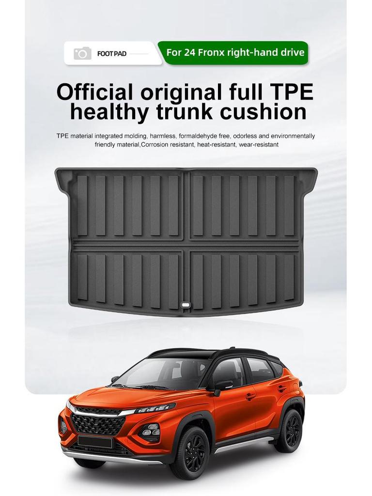 All-TPE Trunk Mat for 2024-2025 Suzuki Fronx