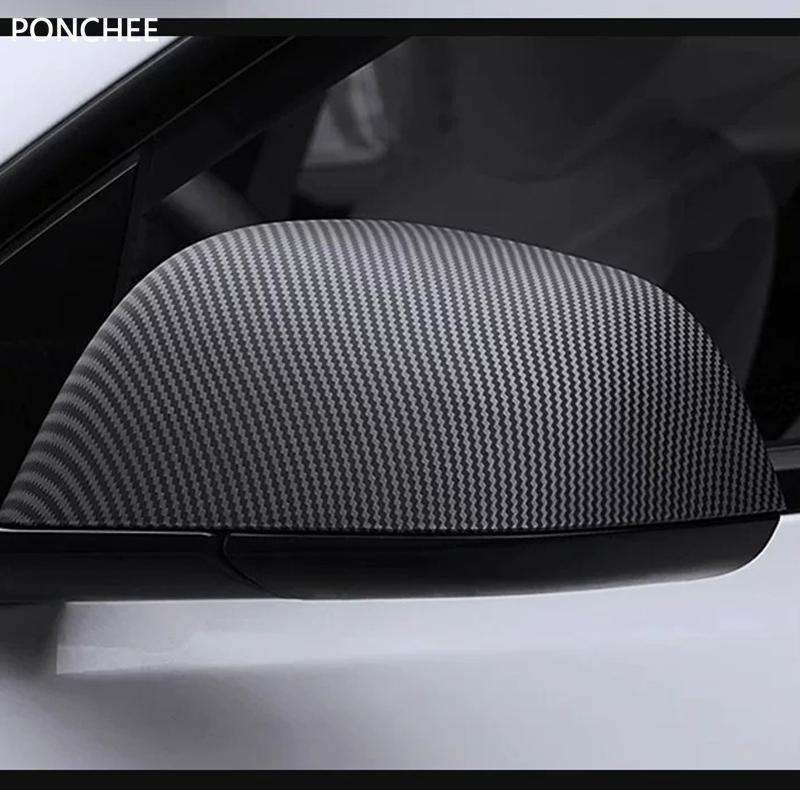 For Tesla Model YL 2025-2027 Side Mirror Scratch-resistant Protective Cover Reverse Mirror Cover Automobile Supplies