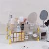Multi-functional Transparent Cosmetic Storage Box Large Capacity Portable Makeup Holder Luxury Storage Tray Bathroom Storage