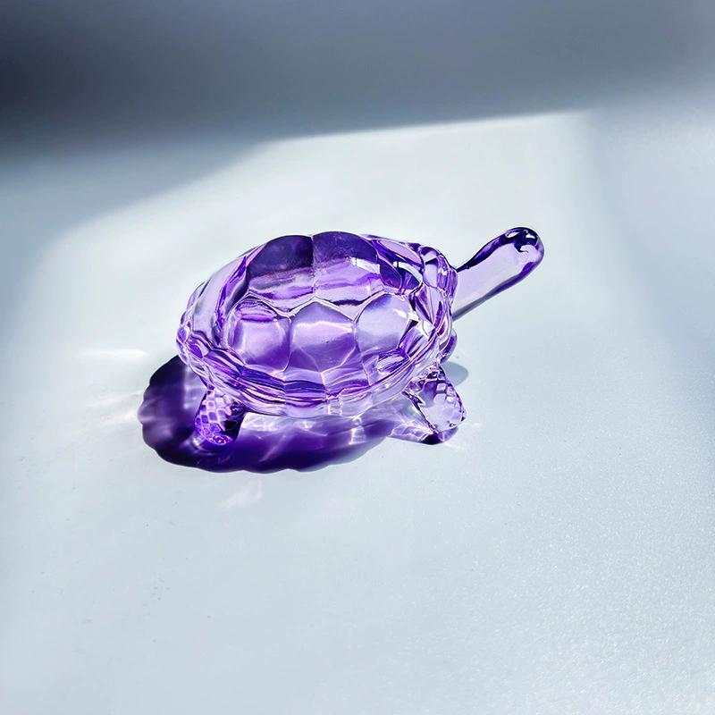 Chinese Feng Shui Home Decoration Tortoise Statue Craft Gift Desktop Ornament Crystal Turtle
