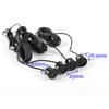 Sinovcle Car Parking Sensor Parktronic 4 Sensors 22 mm With Buzzer Reverse Backup Radar Buzzer System 8 Colors 12V
