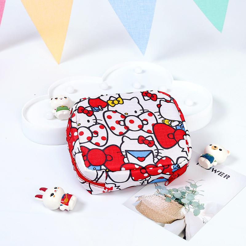 Waterproof Mouse Sanitary Pad Storage Bag For Travel Girls