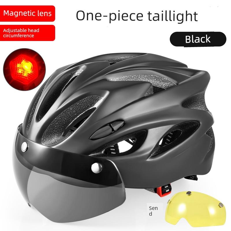 Men's and Women's Breathable Bicycle Goggles Helmet with Cycling
