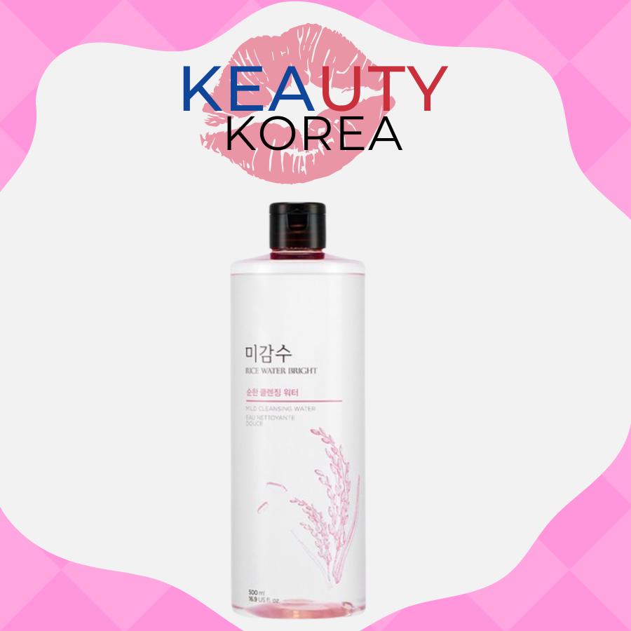 

THE FACE SHOP Rice Water Яркая мягкая очищающая вода 500 мл