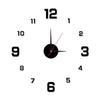 Excellent Silent Decorative Home Decor Modern Night Light Needle Ticking Clock for Living Room Acrylic