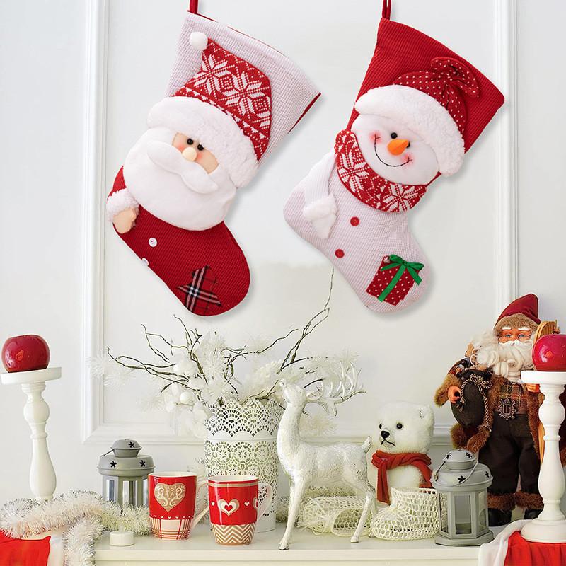 Christmas Premium Knit Stocking For Santa Gifts And Christmas Decor