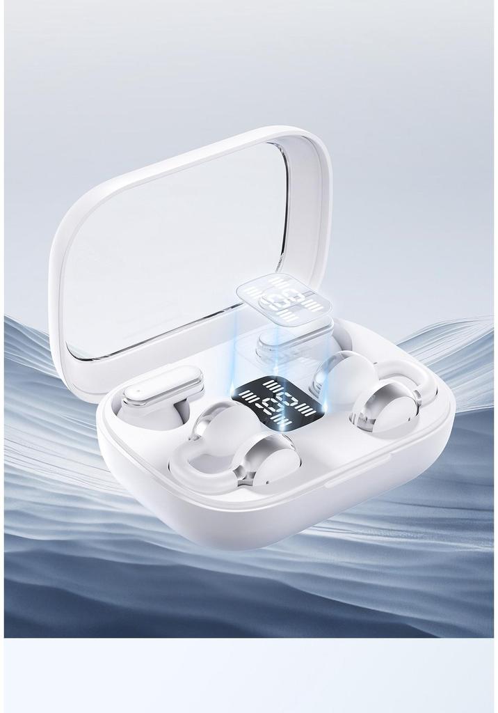 2026 Bluetooth Earphones: Wireless Ear Clip, Bone Conduction, Non-In-Ear, Dual Pair, Long Battery Life, Noise Reduction.