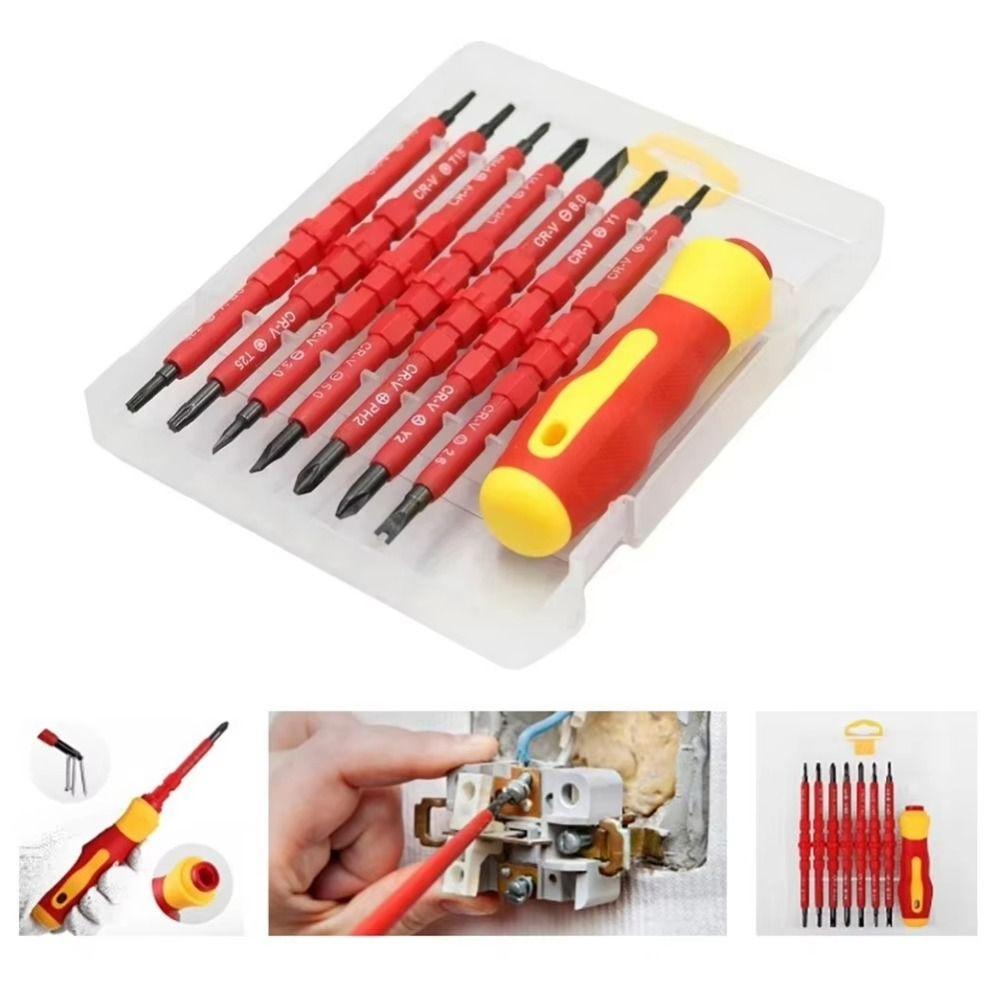 Phillips Bits Insulated Screwdrivers Set Electrical Repair Tools Electrical Professional