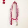 Red Floral Large Dog Leash