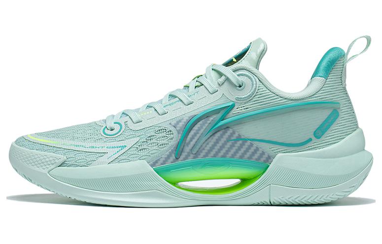 Li Ning Super Light V2 Basketball Shoes Men s Low Top Blue ABAT029-7 46