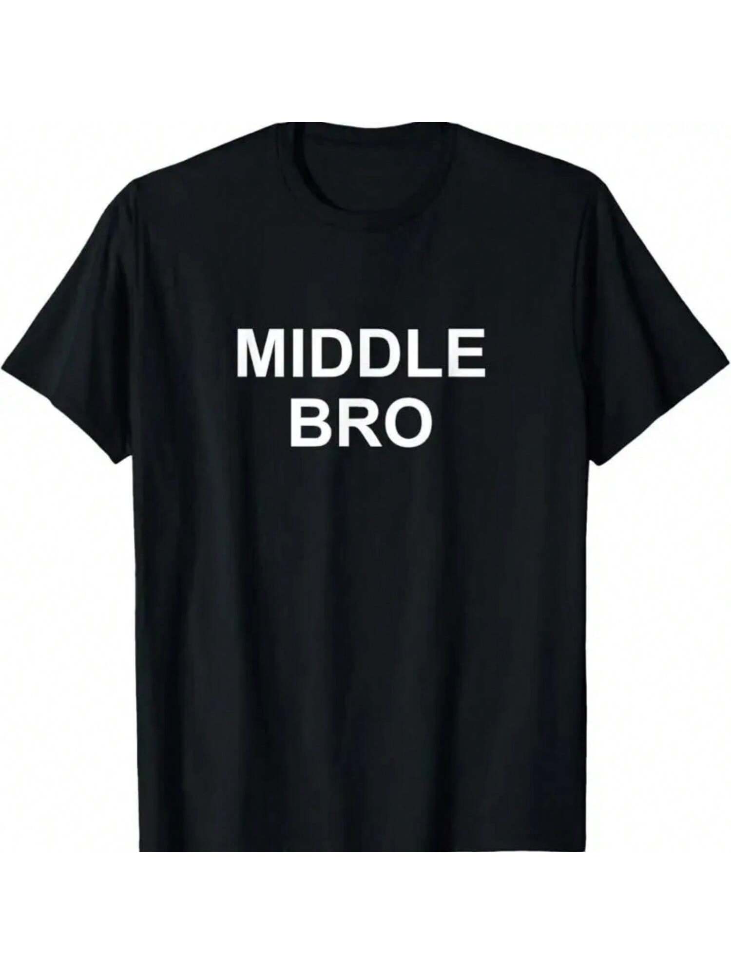 Middle Bro T Shirt S разноцветный