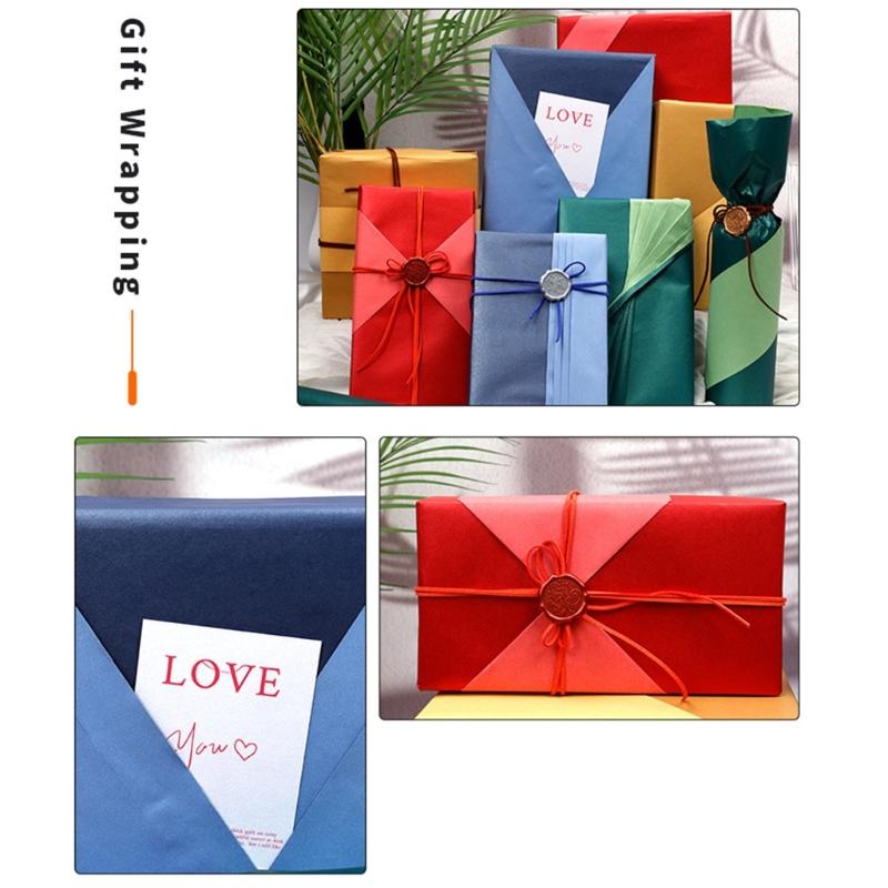 Thick Matte Wrapping Paper Durable Recyclable for Gift Wrapping 43x300 cm Large Size for Parties and Birthdays