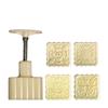 3D Moon Cake Mold Creative Mid-Autumn Festival Supplise Cookie Stamp Mold  Mid-Autumn Festival