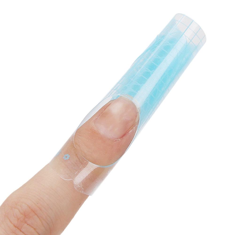 100Pcs Nail Art Form Nail Extension Sticker Manicure Accessory UV Gel Form for Women