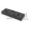 2pcs RC Car Battery Tray Plastic Battery Mounting Plate for Axial SCX10 1/10 RC Car Black