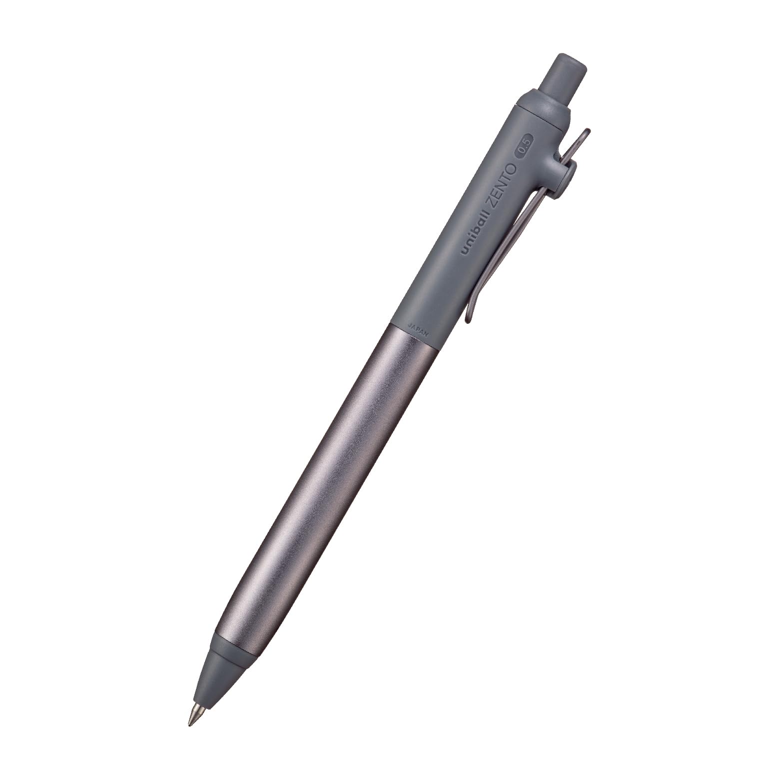 Шариковая ручка Mitsubishi Pencil uniball ZENTO Flow Гематит На водной основе 0.5 UBNZF05.43
