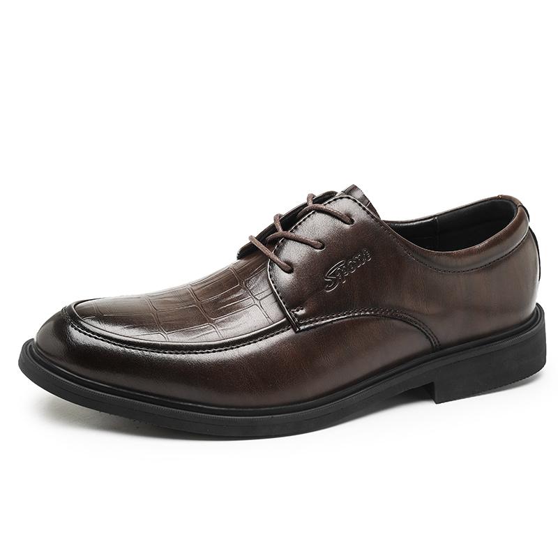 

New men s soft sole leather shoes four seasons outdoor breathable walking shoes party formal assembly set shoes non-slip comfort 47