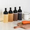 250Ml Kitchen Squeeze Seasoning Bottle With Rack Leak-Proof Condiment Empty Bottles