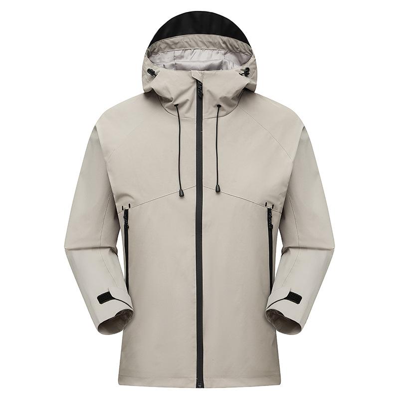 Autumn Outdoor Leisure Hooded Single-layer Jacket Single-layer Screen Jacket