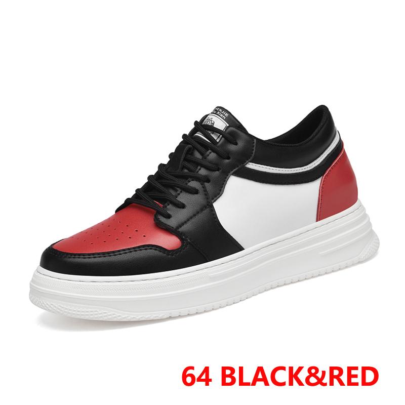 Man Sneakers  Men Elevator Height Increase Insole 6cm  Sports Plus Size 36-43