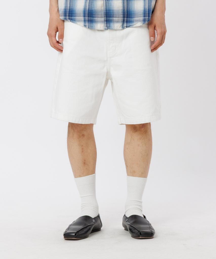 Modenaleudeo Regular Bermuda Shorts (White)